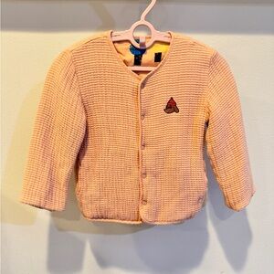 kid reversible coat size 110